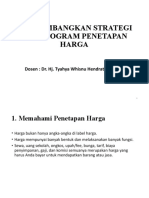 Mengembangkan Strategi Dan Program Penetapan Harga