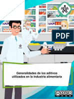 Generalidades de los aditivos alimentarios