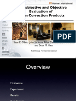 The Subjective and Objective Evaluation of Room Correction Products