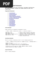 VHDL SEQUENTIAL STATEMENTS