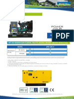 Ficha Tecnica Del Generador Apd125c-6... Espanol