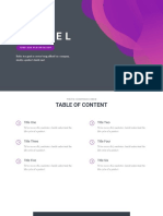 Castel PowerPoint Template Light