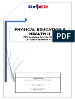 Physical Education & Health Ii: Core Subject