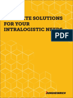 Complete Solutions For Your Intralogistic Needs