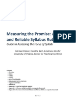 Syllabus Rubric Guide 2-13-17