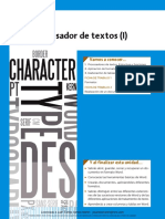 Procesador de Textos (I) : Vamos A Conocer..