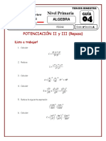 Potenciacion II y III Reforzamiento