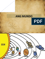 Lesson 1 - Ang Mundo