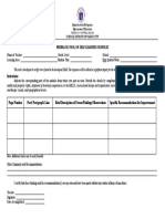 Feedback Tool On The SLMs