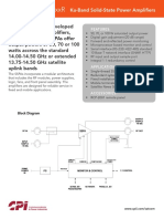 CPI 100w KU BAND BUC INDOOR