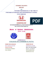 Master of Business Administration: College of Commerce, Patna