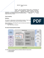 SBS1207 Cloud Computing Unit I