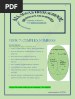 Complex Numbers 2.