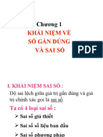 Chương 1 - Sai số