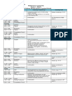 Sample Weekly Plan of Three-Atis