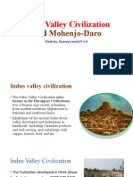 Indus Valley Civilization and Mohenjo-Daro PROJECT (Autosaved)