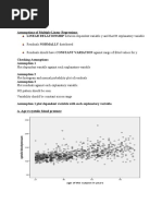 Assignment of Multiple Linear Regressions