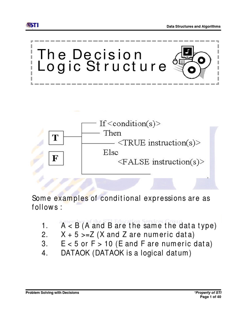 Chapter 6 Problem Solving With Decisions | PDF | Algorithms | Logic