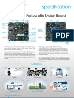Specification: The World's Fastest x86 Maker Board