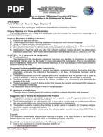 Writing Chapter 1 of Research | PDF | Hypothesis | Scope (Computer Science)