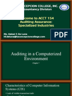 Chapter 7 Auditing in A Computerized Environment