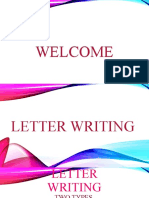 LETTER WRITING - Copy