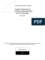 Sample Disaster Recovery Business Continuity Plan PDF Download