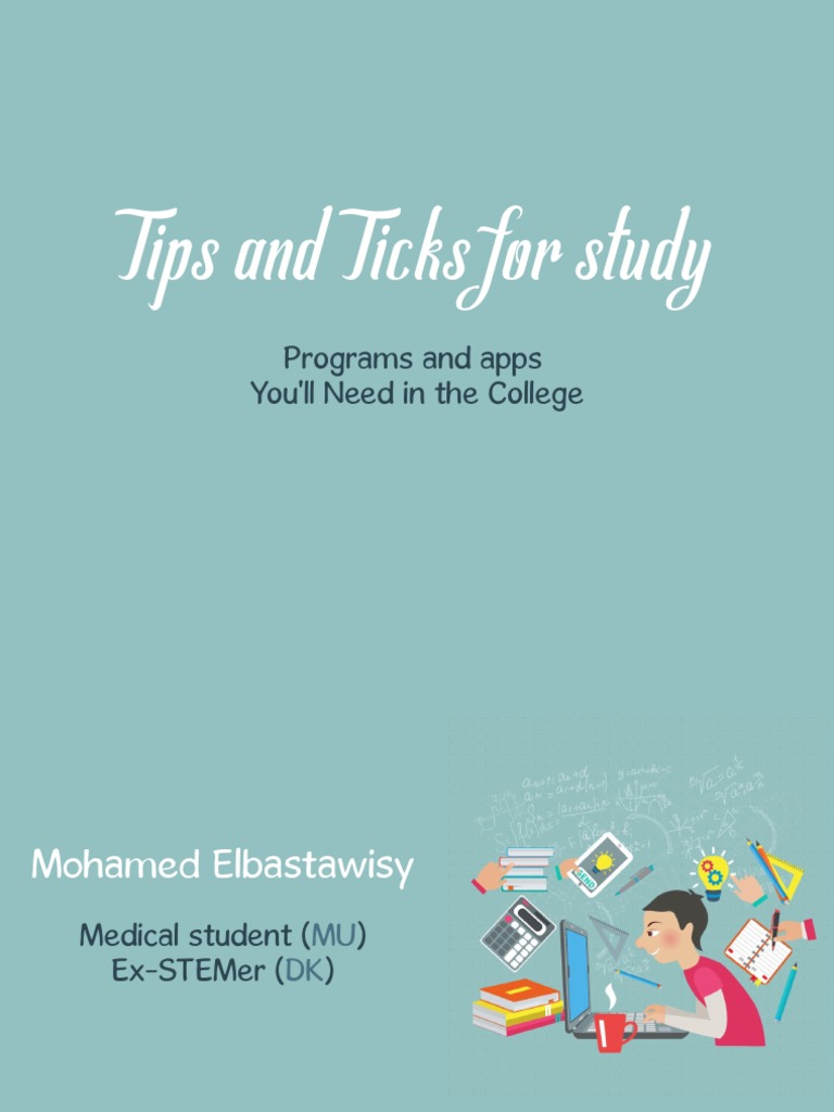 Tips And Ticks For Study Pdf Computers