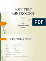 Post Test Ginekologi Arahman