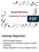 Simple Machines: Prepared By: Teacher Fred