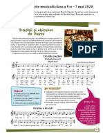 Lectie Educatie Muzicală Clasa A V-A - 7 Mai 2020