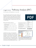 Ingenuity Pathway Analysis (IPA) : Sample To Insight