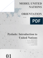 Model United Nations Orientation: Guide To Formal Mun Procedure