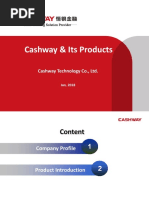 CASHWAY Profiles (2018)