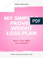 My Simple & Proven Weight Loss Plan: Free Preview
