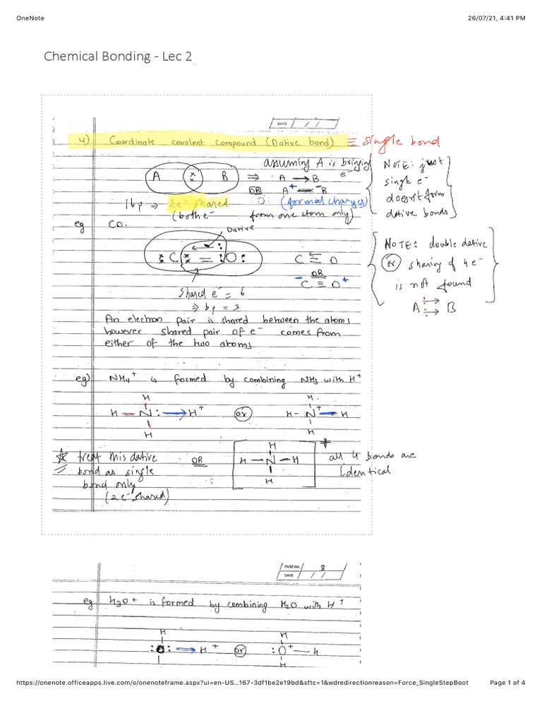 Note Class | PDF
