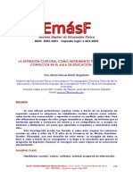 La Expresión Corporal Como Instrumento para Resolver Conflictos en El Aula de Educación Fisica