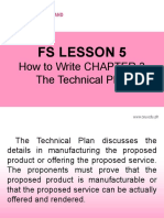 Fs Lesson 5 How To Write Chapter 3