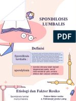 Spondiliosis Lumbal DR Lilis SP Rad
