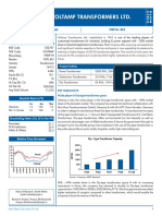 Voltamp Transformers LTD.: Key Share Data