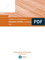 Ethylene Oxide: Guidelines For The Distribution of / Third Revision 2004