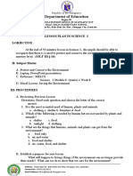 Department of Education: Lesson Plan in Science 3 I:Objective