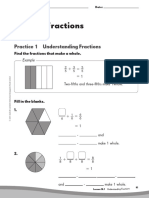 Practice 1 Understanding Fractions