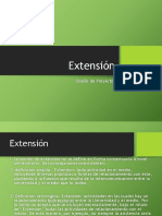 EXTENSIÓN