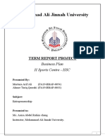 Mohammad Ali Jinnah University: Term Report Project