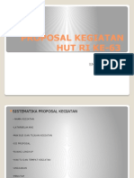 Proposal Kegiatan Hut Ri