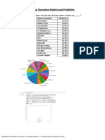 Topics: Descriptive Statistics and Probability: Name of Company Measure X