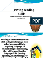 Improving Reading Skills: (Three Stages Using During Teaching Reading Text)