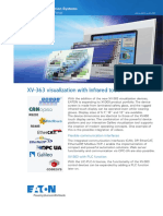 XV-363 Visualization With Infrared Touch: XV300 HMI-PLC Panel