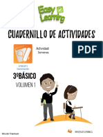 Cuadernillo de Actividades VOL 1 (3B)